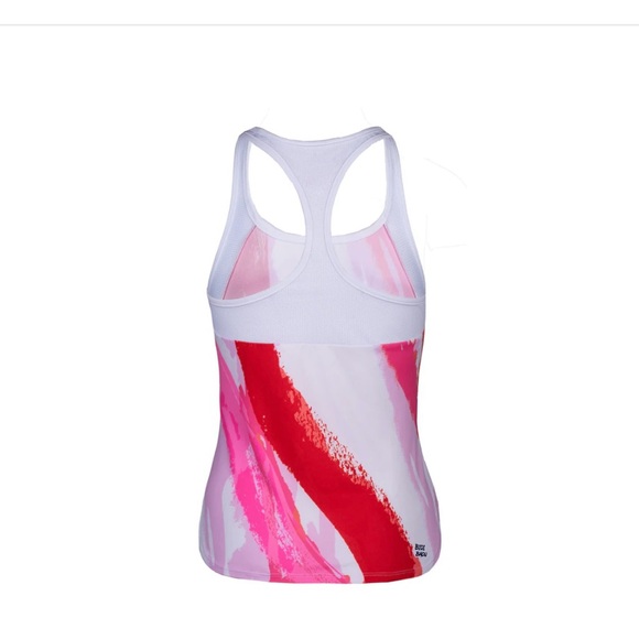 NWT SZ MEDIUM  (35”- 37”)  Amrei Tank in White Pink & Red by BIDI BADU❣️ - Picture 3 of 4